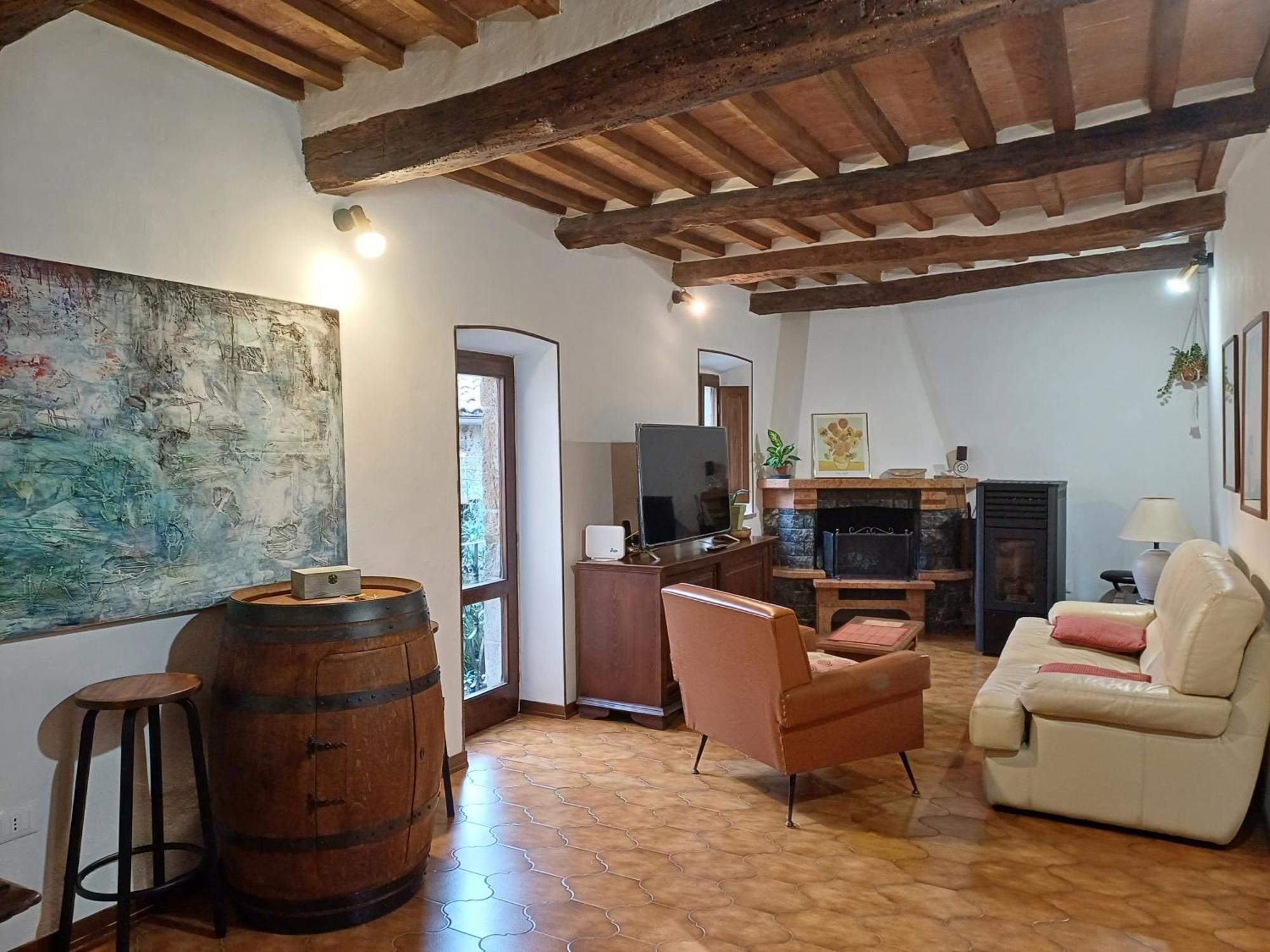 Casa Il Girasole Pitigliano Lägenhet Exteriör bild