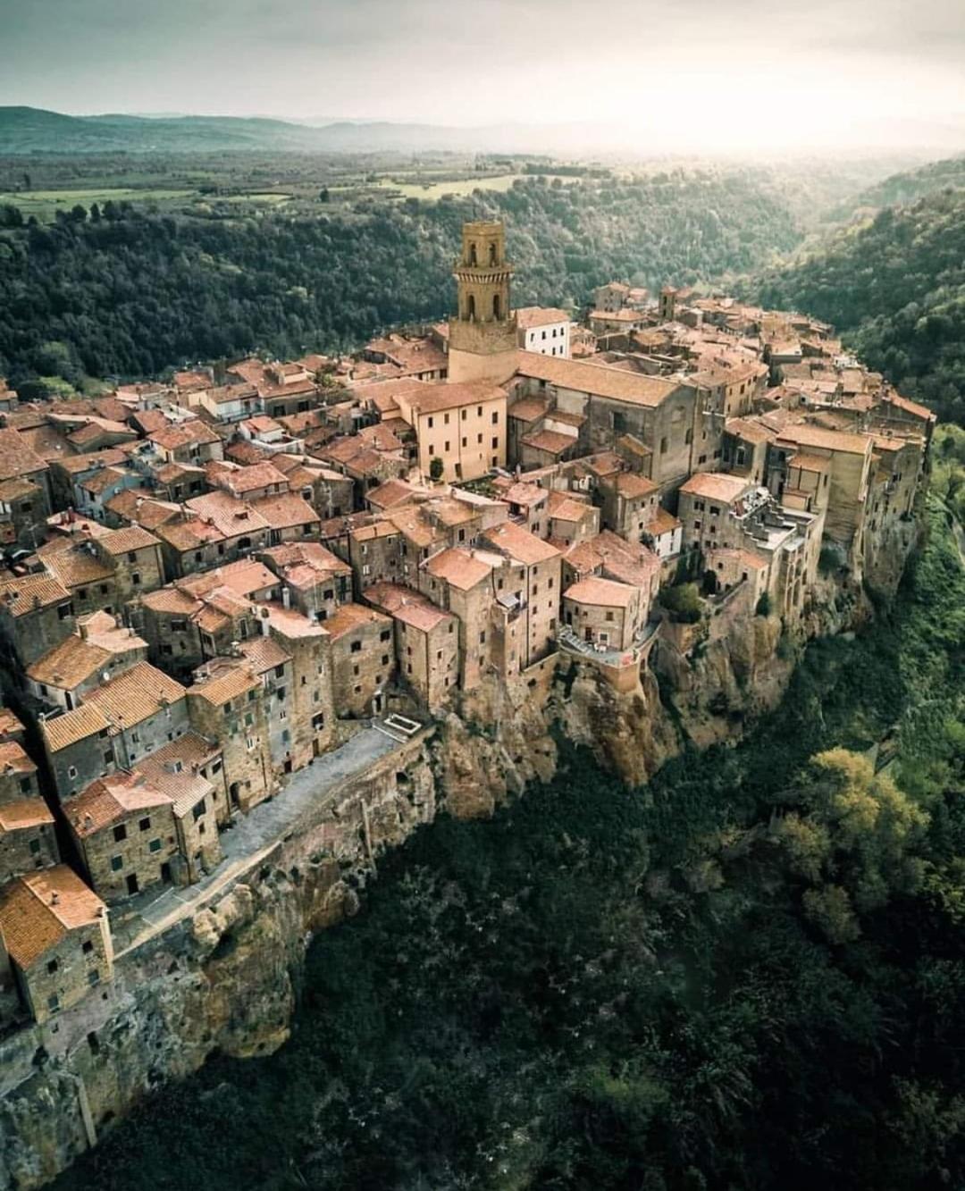Casa Il Girasole Pitigliano Lägenhet Exteriör bild
