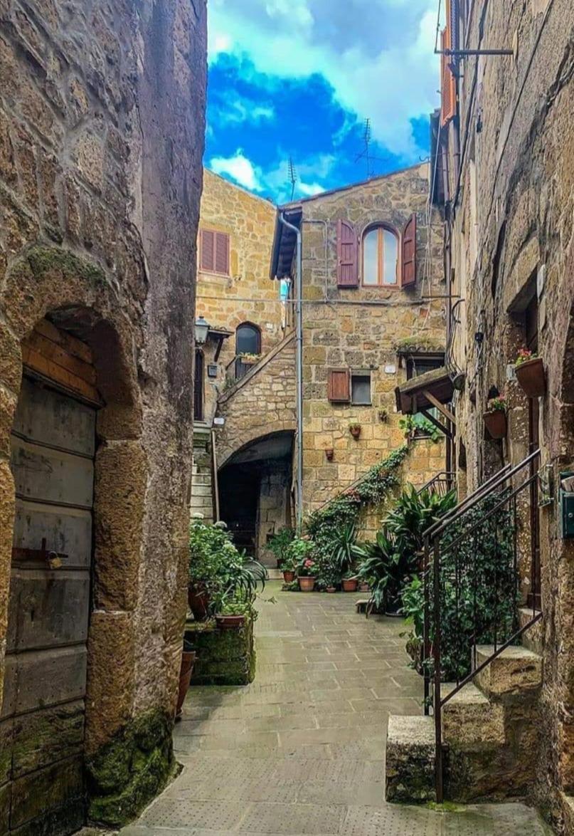Casa Il Girasole Pitigliano Lägenhet Exteriör bild